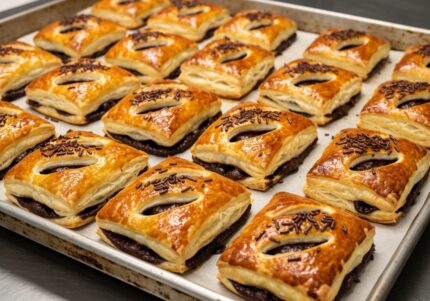 מאפה שוקולד מבצק עלים