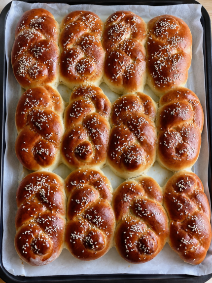 לחמניות שמיניה מתוקה